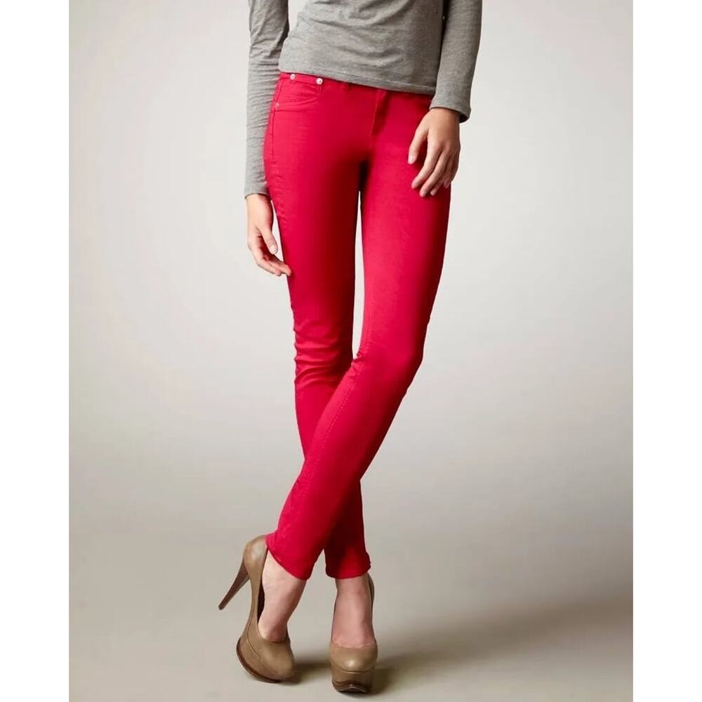 Rag & Bone Red Legging Jeans
